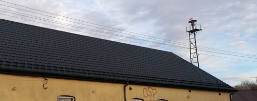 dach OSP Bukowiec