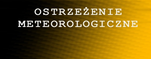 ostrzeżenia meteo