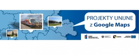 Projekty unijne z google maps