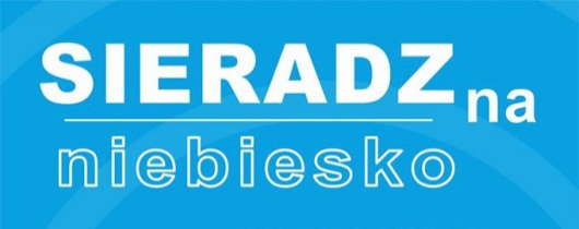 sieradz na niebiesko