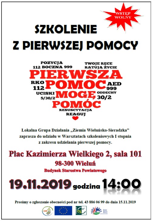 LGD - Pierwsza pomoc