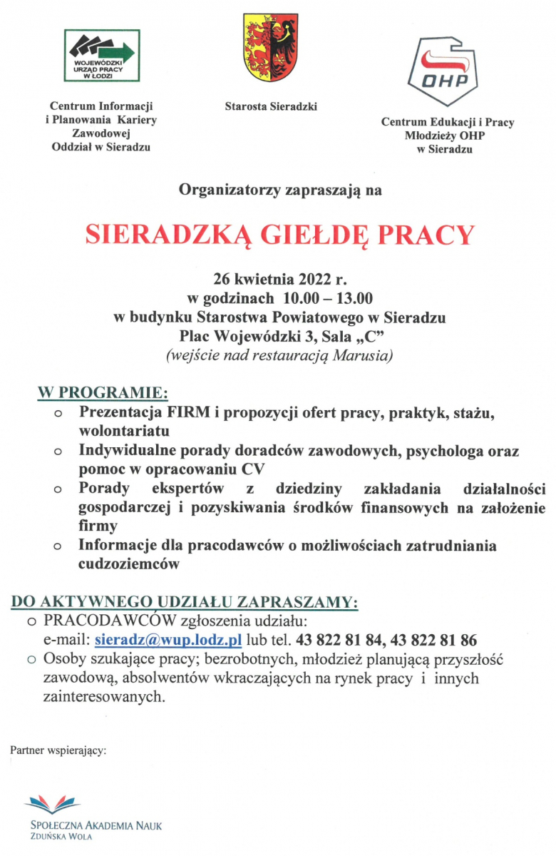 Sieradzka Giełda Pracy