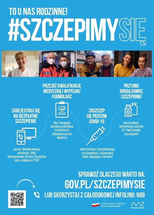 Szczepimy się -plakat